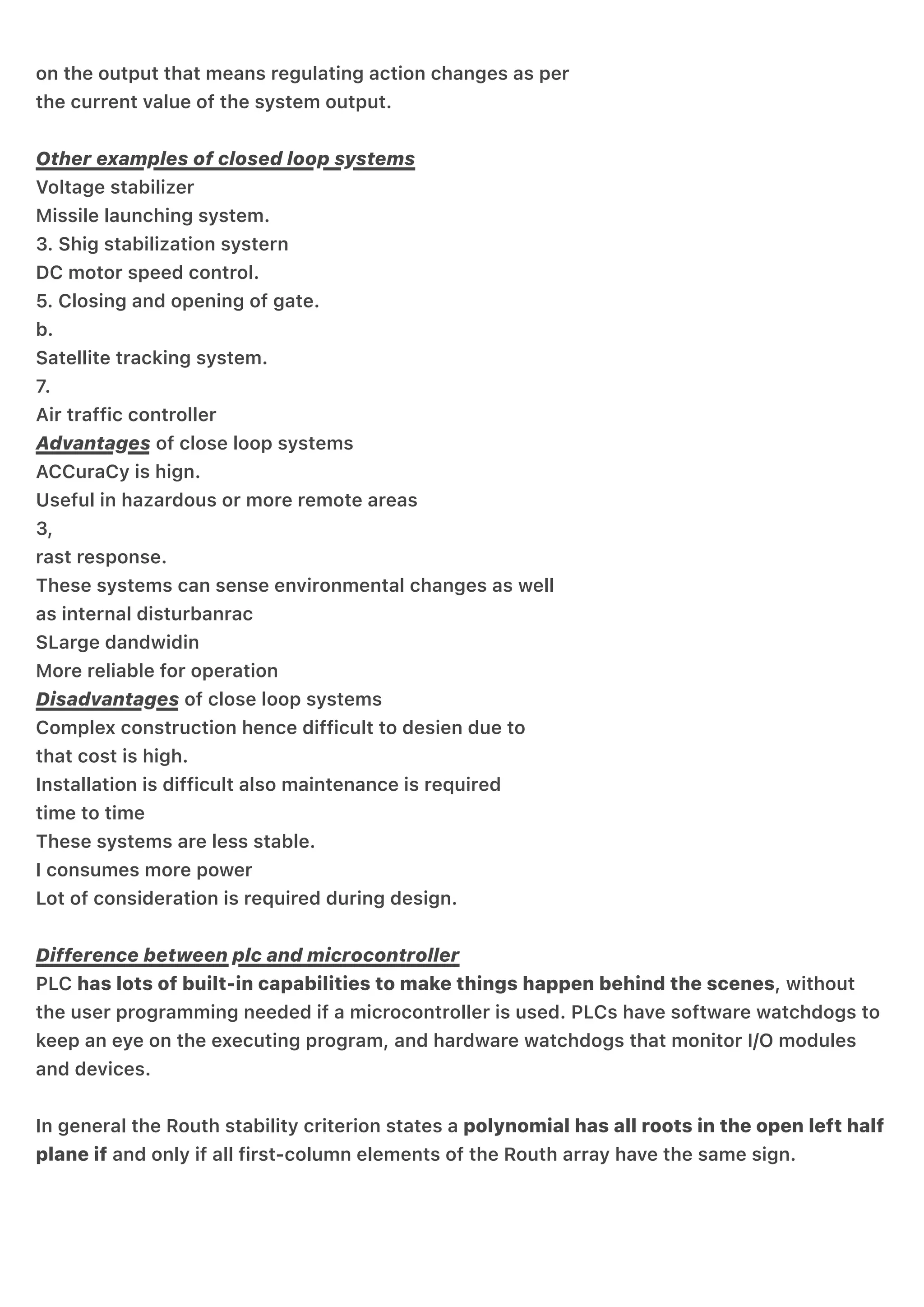 What is control system | PDF