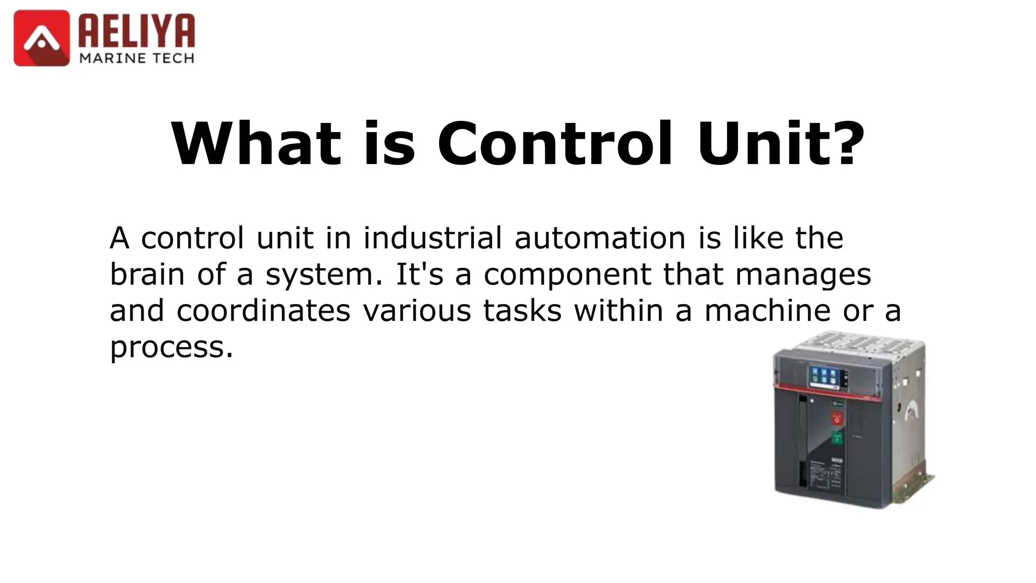 What is Control Unit and types of control unit? | PPTX | Computing ...
