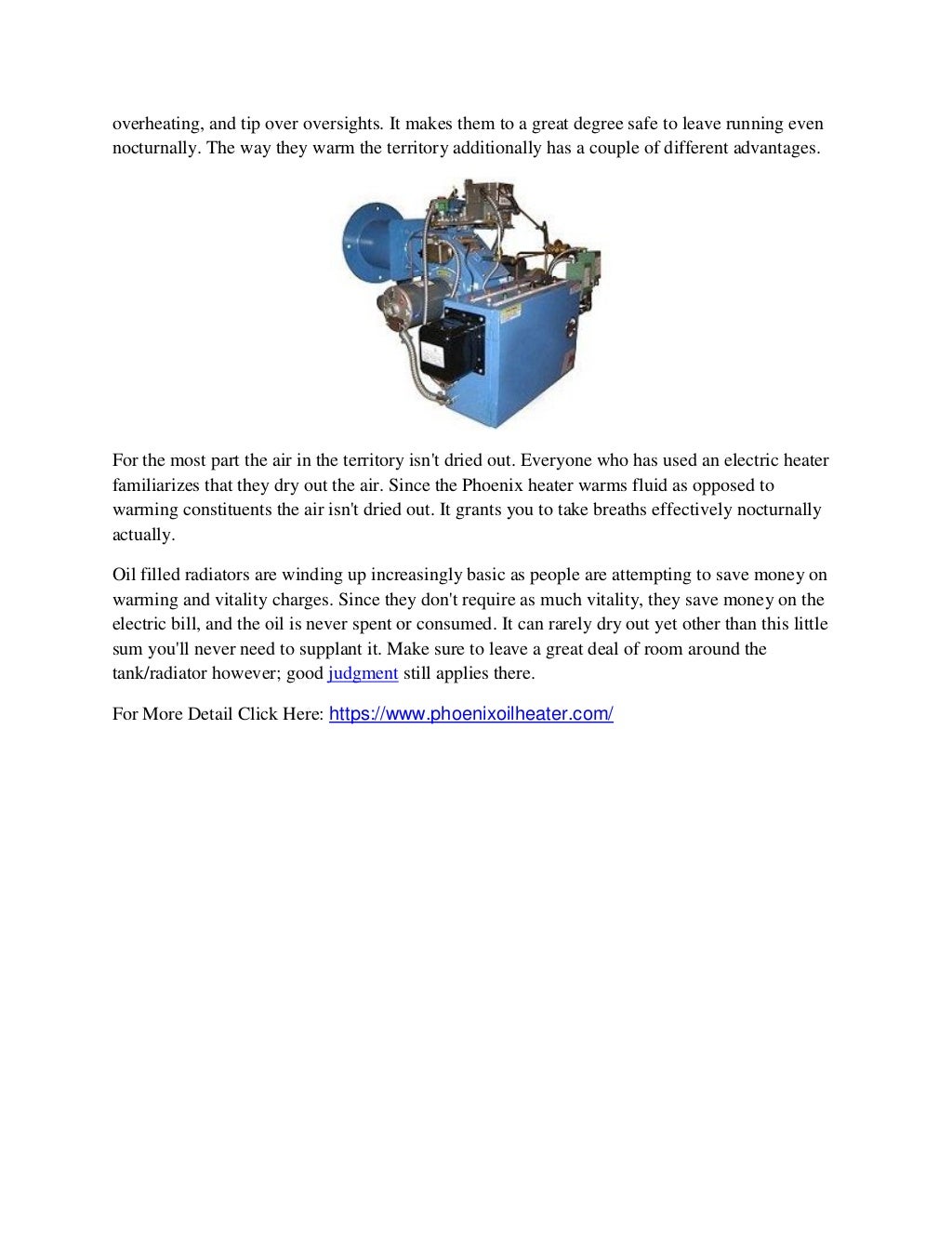 What is conventional heaters and how does it work?