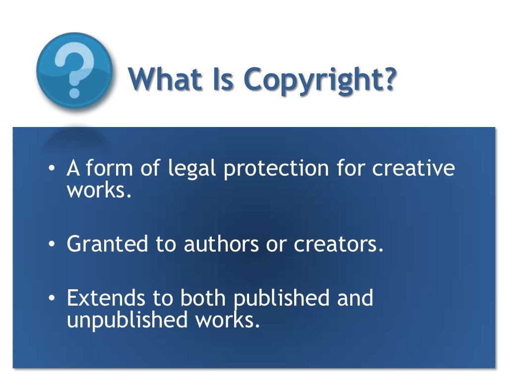 What is Copyright