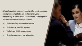 What is Criminal Contempt? | PDF