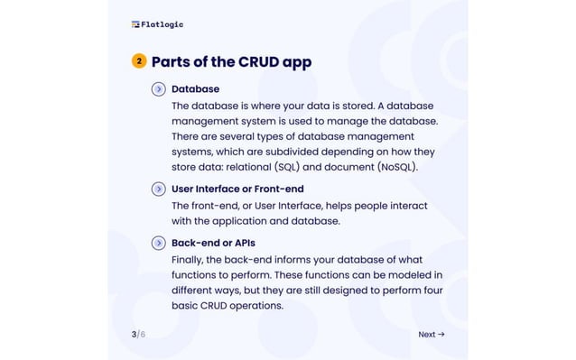 What is CRUD | PPT