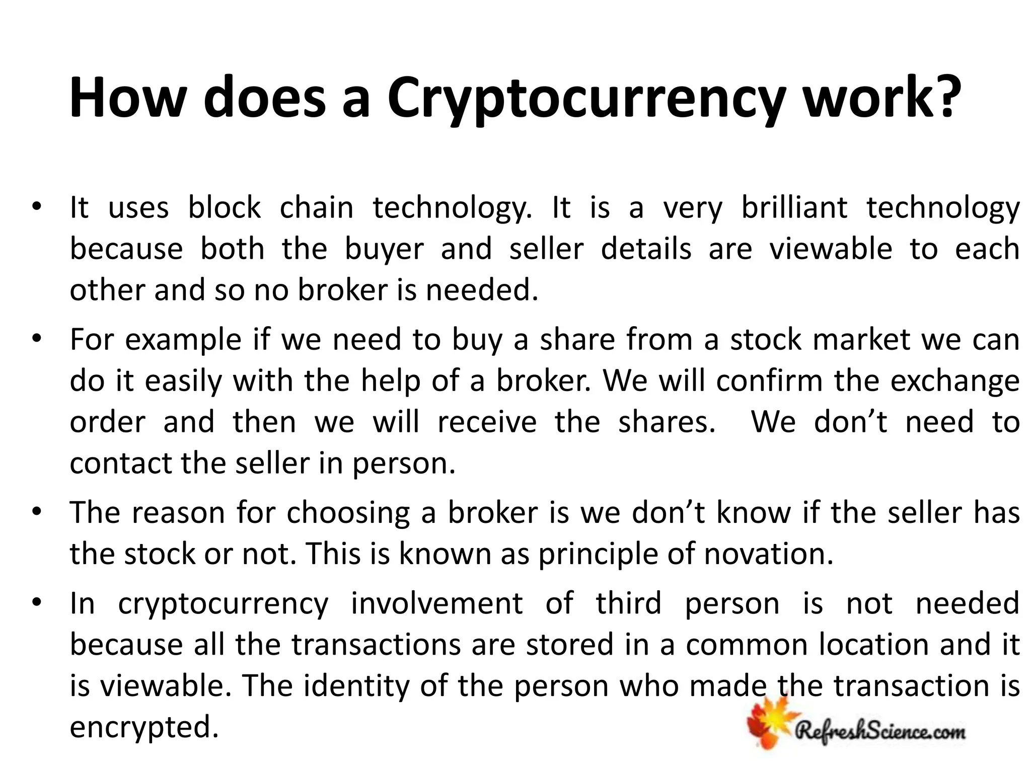 What is Cryptocurrency and how it works.pptx
