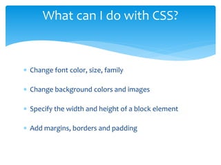 What is css | PPT
