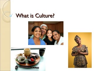 What is Culture?
 