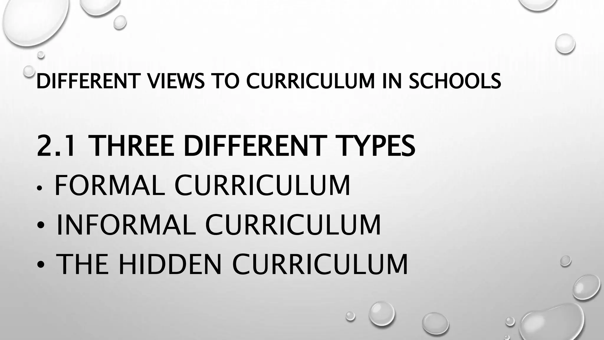 What is curriculum | PPTX