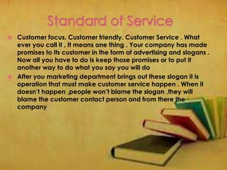 What is customer service