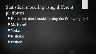 Comprehensive Guide to Data Analysis and Statistical Modeling ...