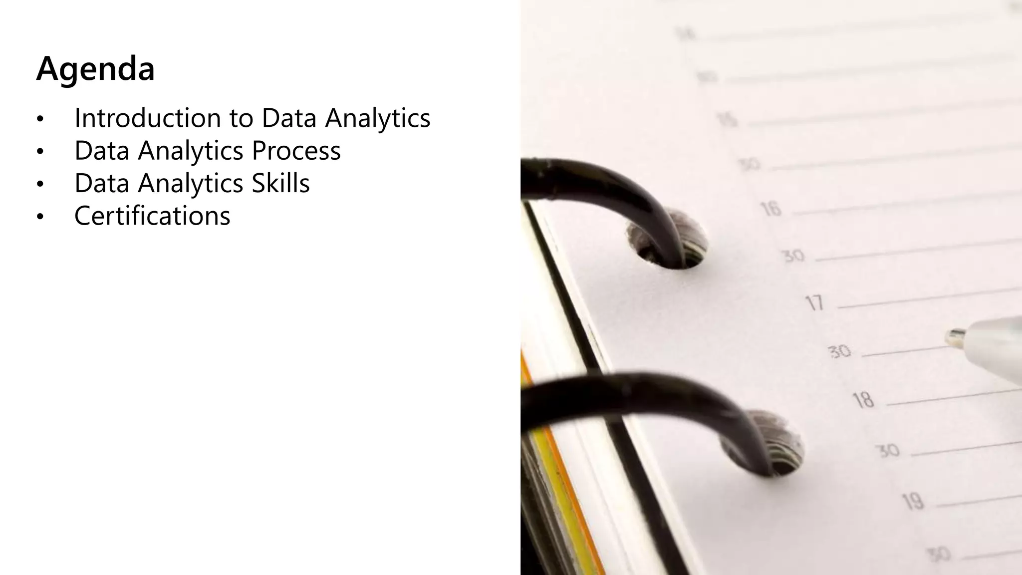 Introduction to Data Analytics | PPTX