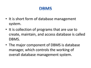 Database Short Form What is database.pptx