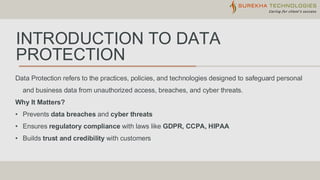 What is Data Protection and Privacy - ST | PDF