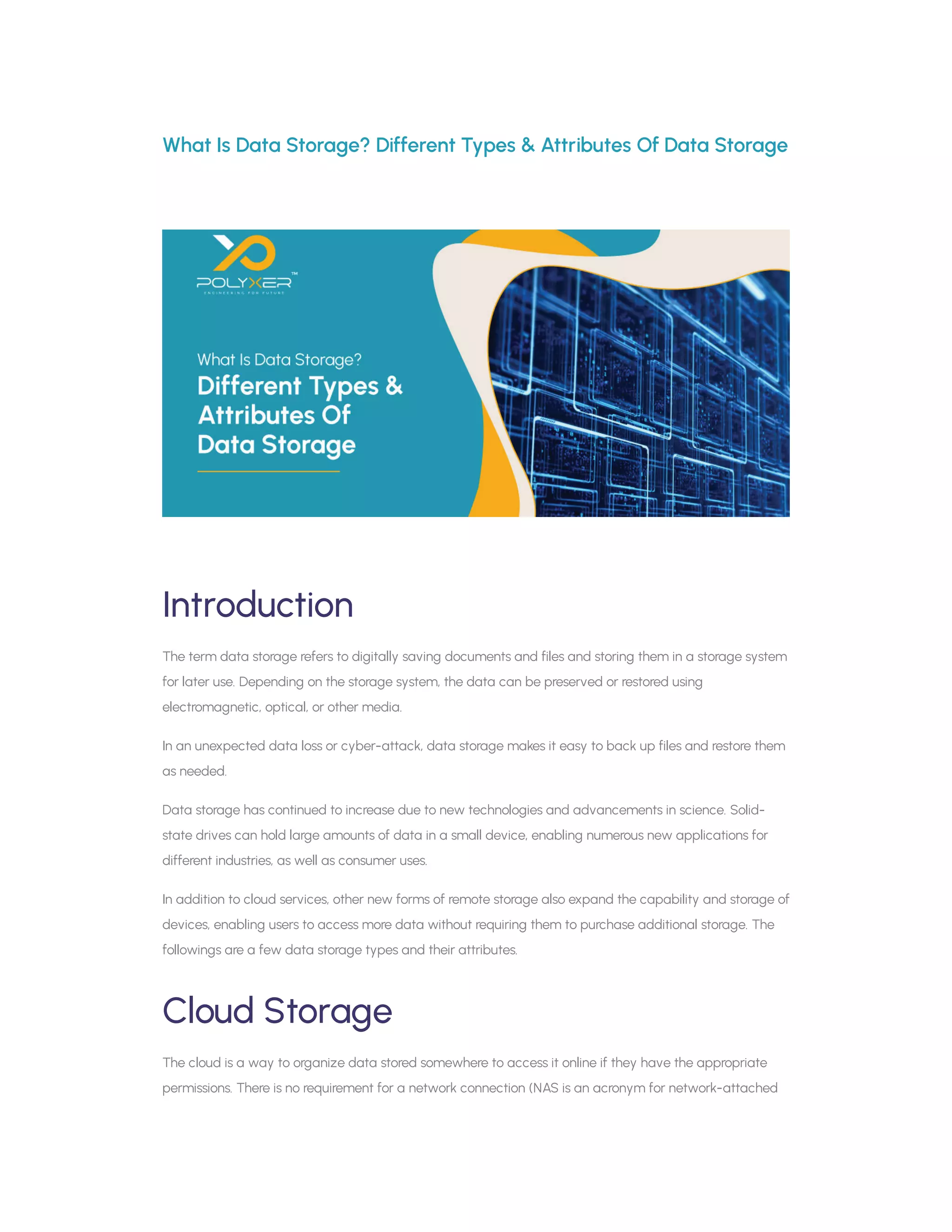 What Is Data Storage Different Types & Attributes Of Data Storage (1).pdf