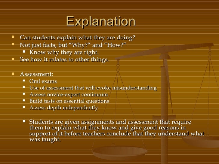 What Is Deep Understanding