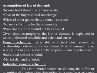 Demand Statement What is demand gp | PPT