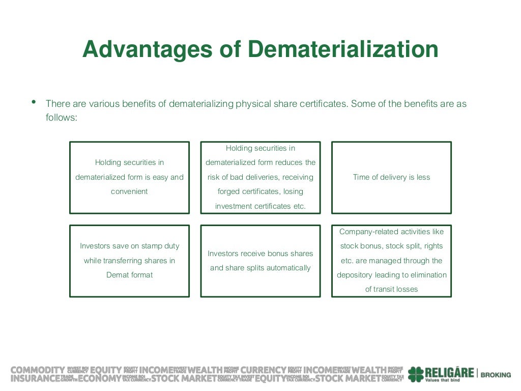 What Is Dematerialization Of Shares What Is Dematerialization Of Shares