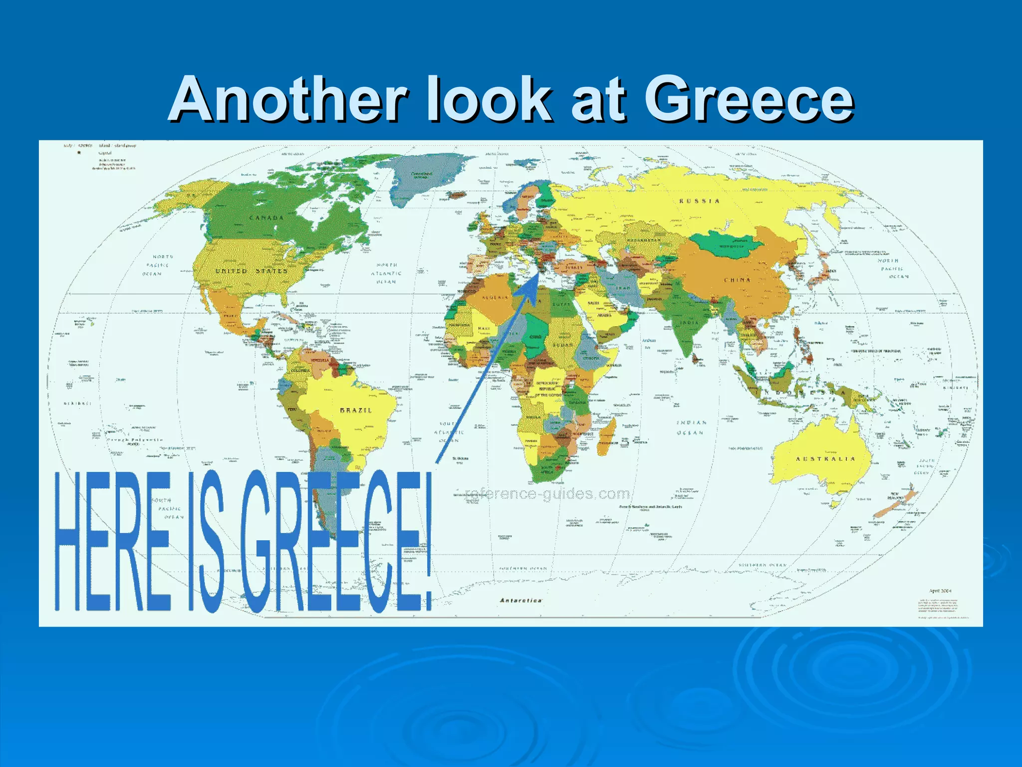 Another look at Greece
 