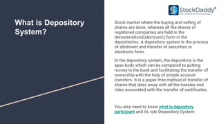 What Is Depository in Stock Market (1).pptx