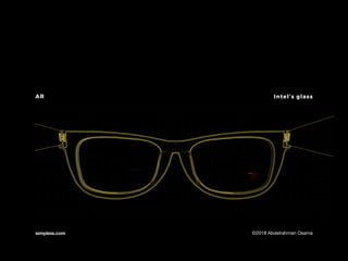 simpleia.com ©2018 Abdelrahman Osama
AR Intel’s glass
 
