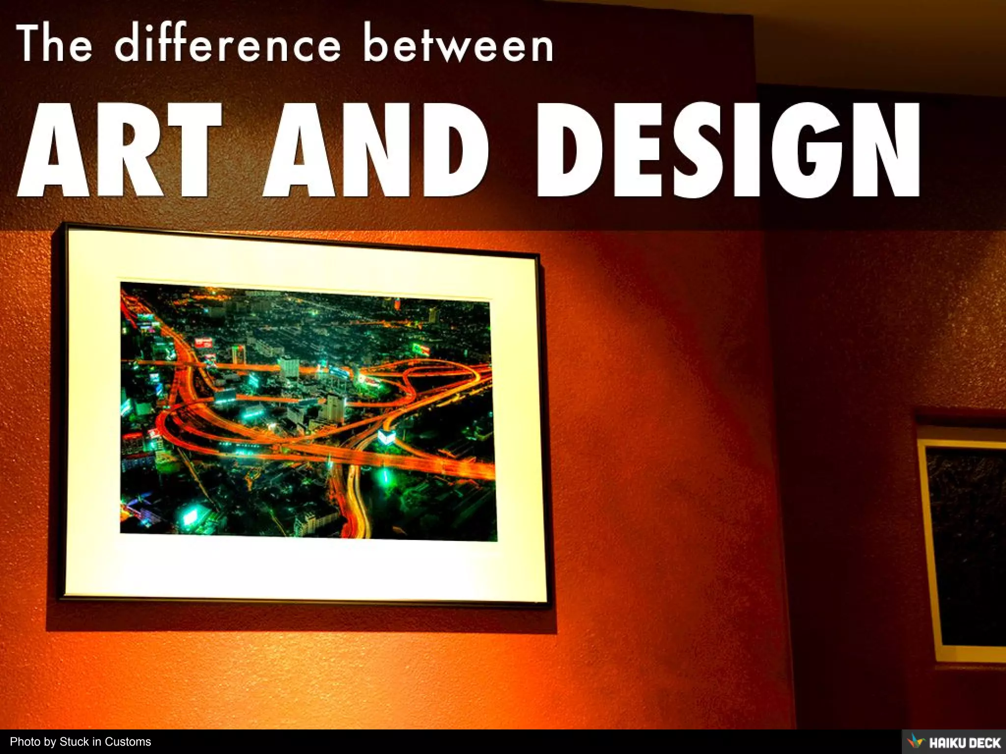 Photo by Stuck in Customs