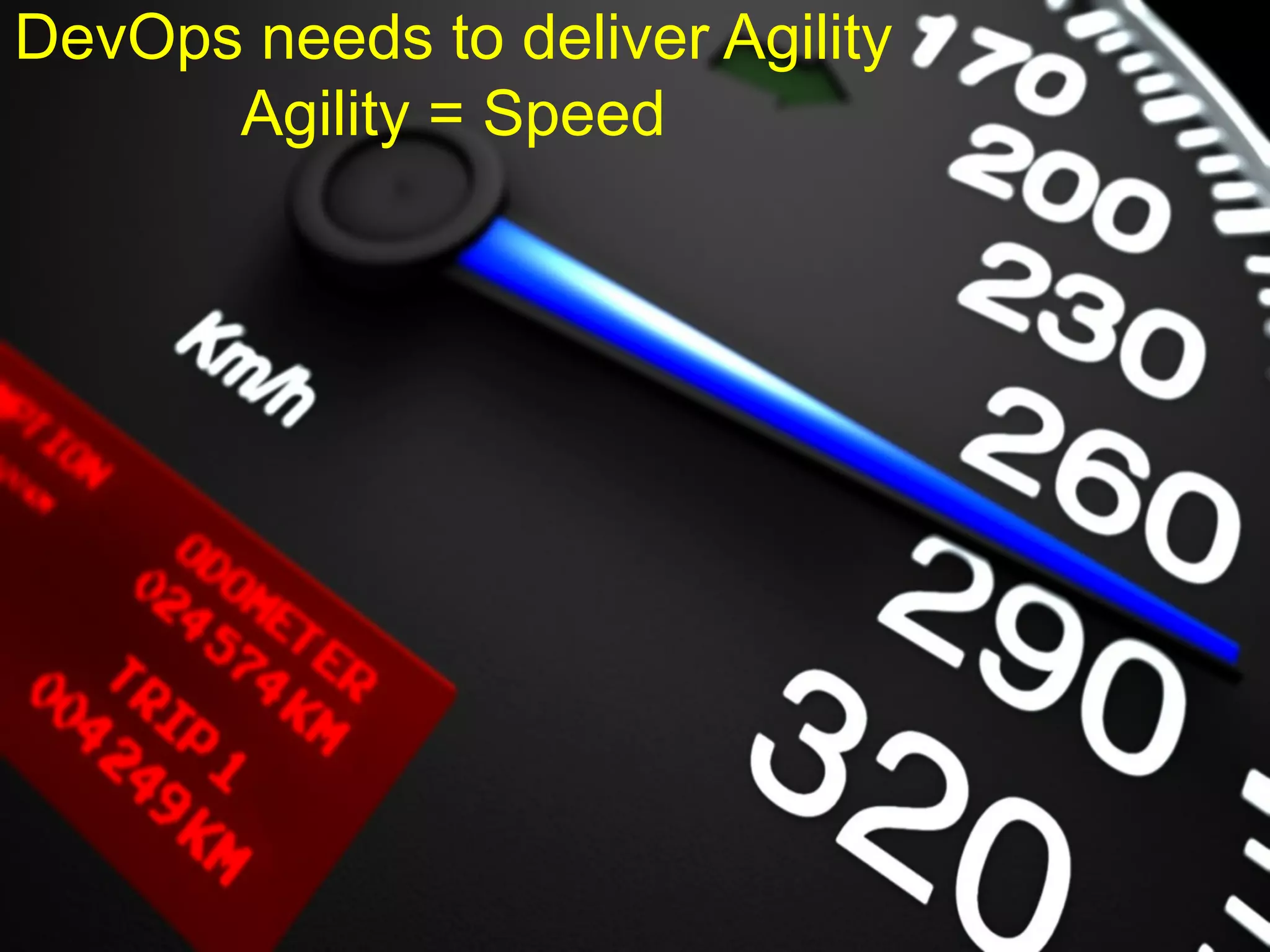 7
©	2017		NIIT	Technologies	Ltd	|		All	rights	reserved
©	2017		NIIT	Technologies	Ltd.	|		All	rights	reserved
DevOps needs to deliver Agility
Agility = Speed
 