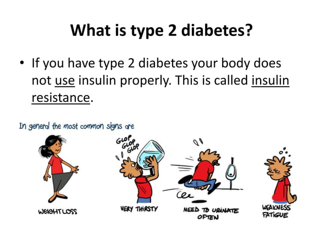 Diabetes Types 1 & 2 explained for primary school children | PPTX