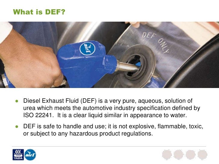 What is Diesel Exhaust Fluid (DEF)?