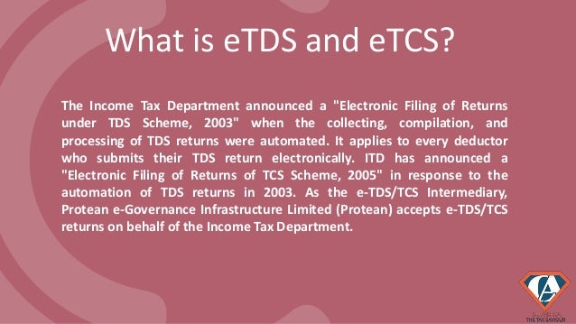 What is the Difference Between TDS and TCS? Detailed Explanation | PPT