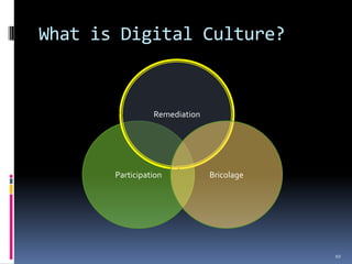 What is Digital Culture?