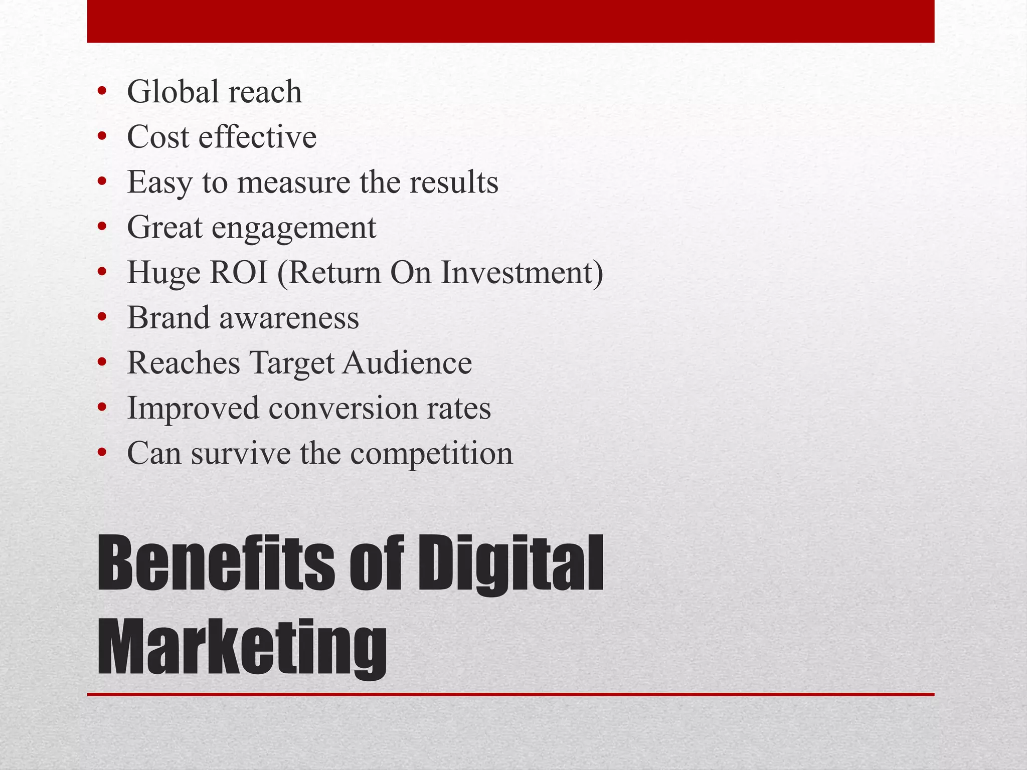 What is digital marketing | PPT