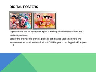 Digital Poster Using Publisher What is digital publishing | PPTX