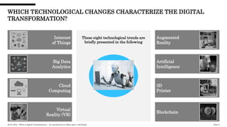 Seite 320.01.2018 | What is digital Transformation – An introduction to reflect upon| Joël Krapf
WHICH TECHNOLOGICAL CHANG...