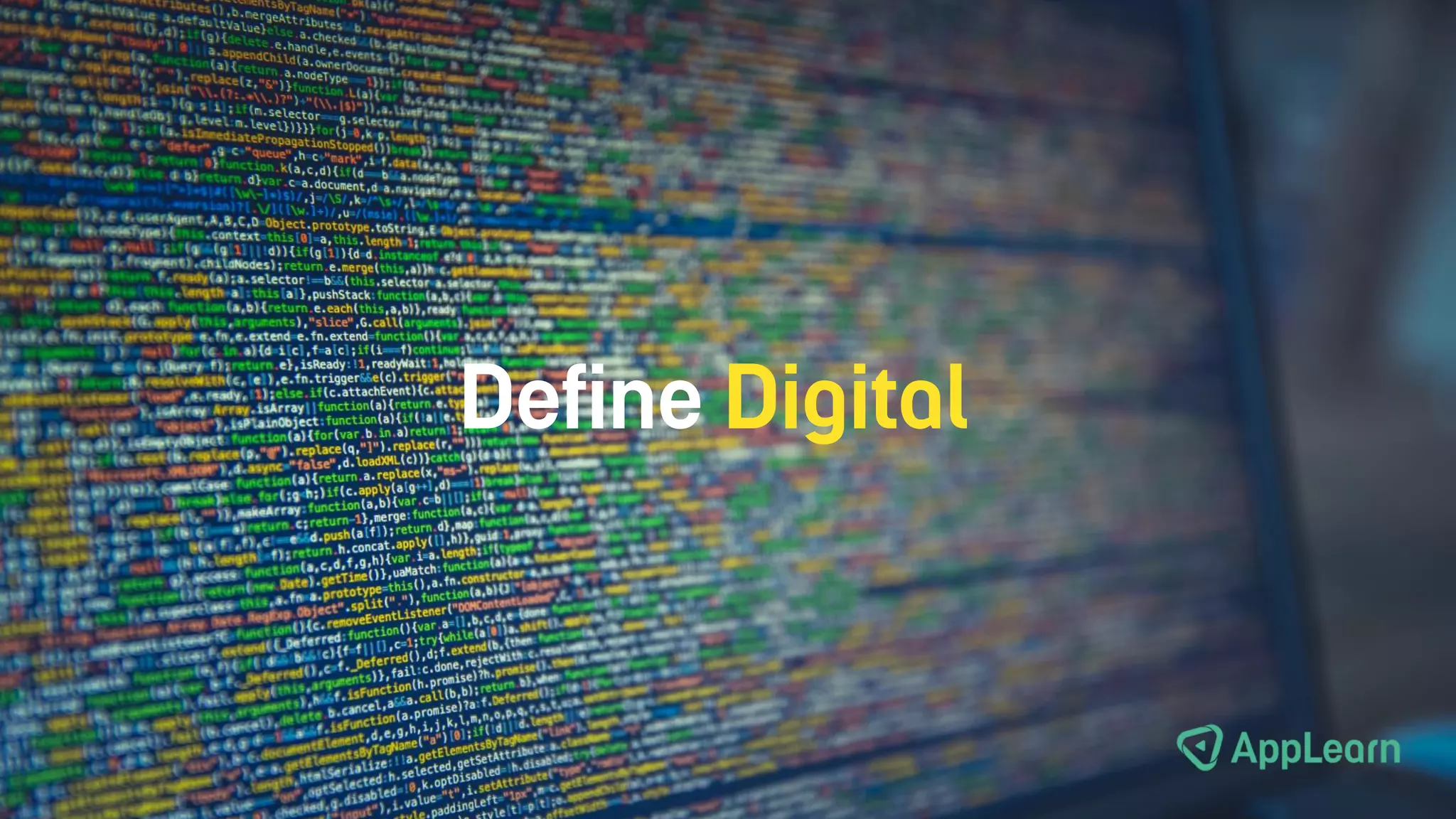 Define Digital
 