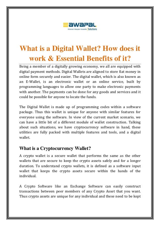 What is a Digital Wallet? How does it work & Essential Benefits of it?