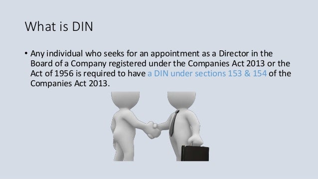 What is din ( director identification number) What is din ( director identification number)