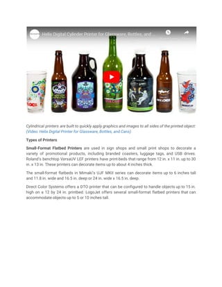 What is direct-to-object printing | PDF