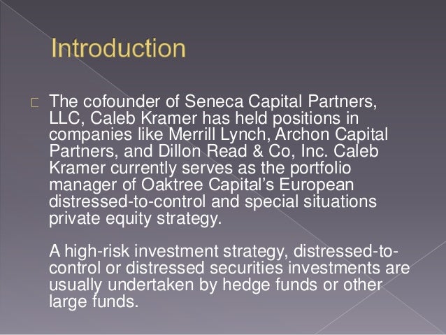 What is Distressed Securities Investment?