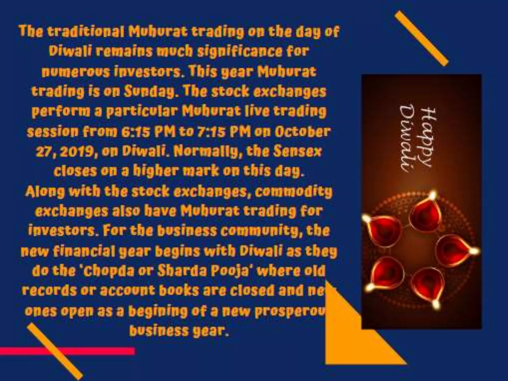 What is diwali muhurat trading session PPT