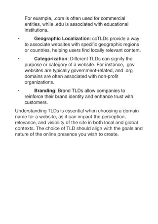 Local Tld What Is DNS ? | PDF