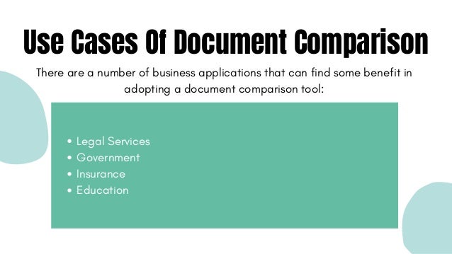 What Is Document Comparison & How To Compare Two Versions Of Docs | PDF
