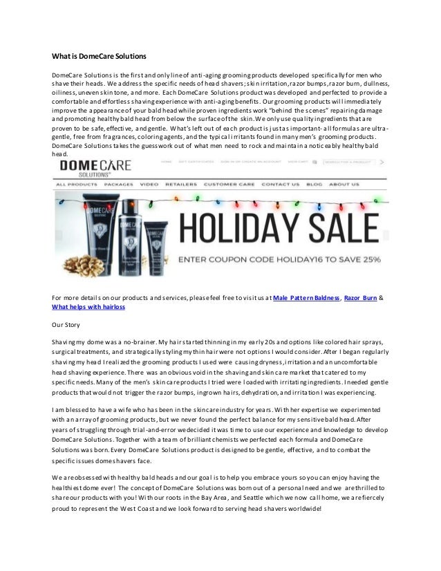 What is dome care solutions