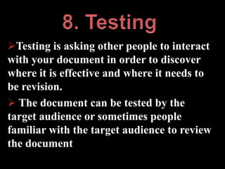 Testing Drafts What is drafting | PPTX