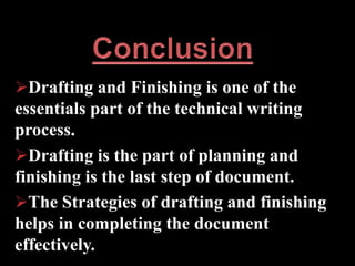 What is drafting | PPTX
