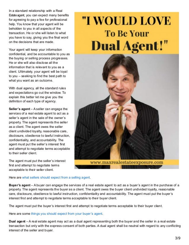 What is dual agency in Real Estate