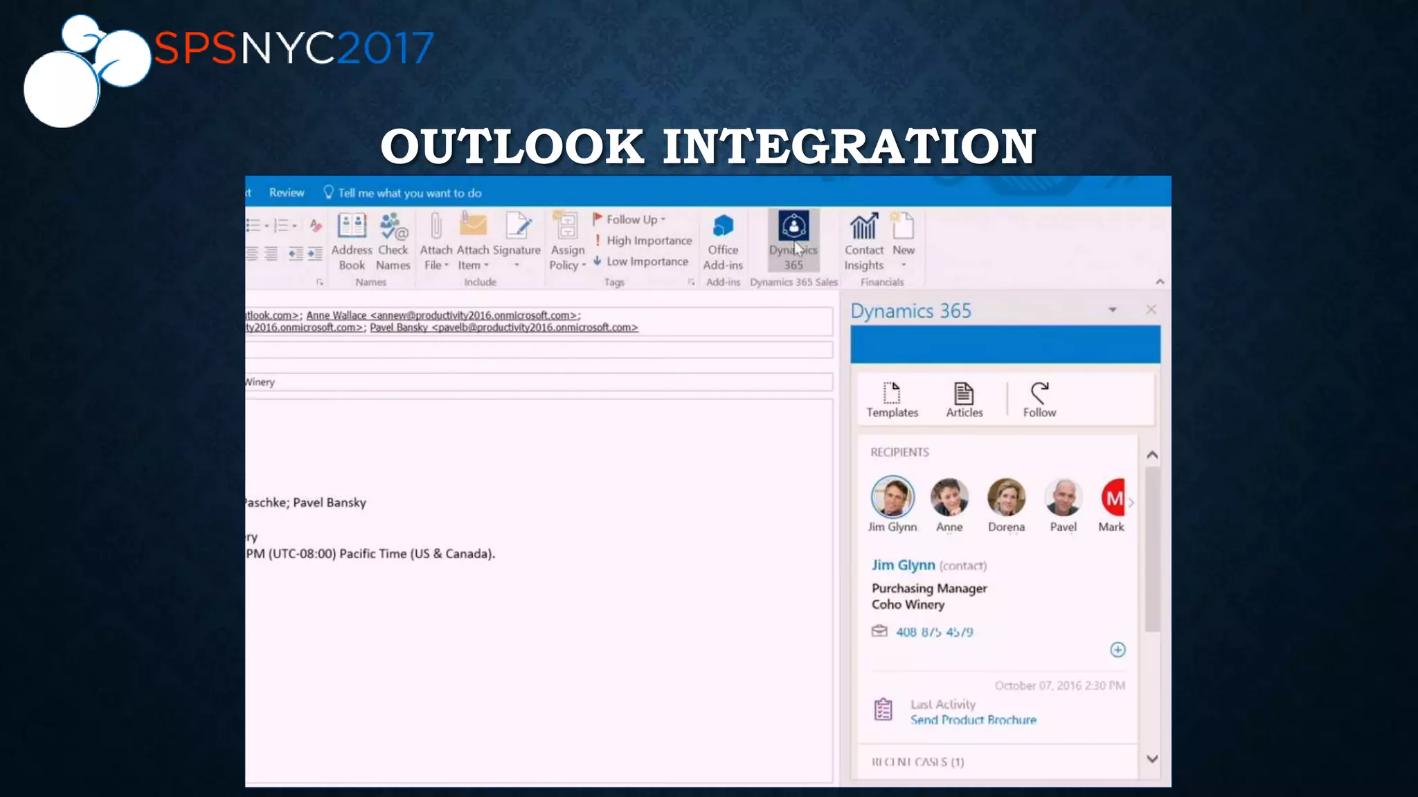 OUTLOOK INTEGRATION
 