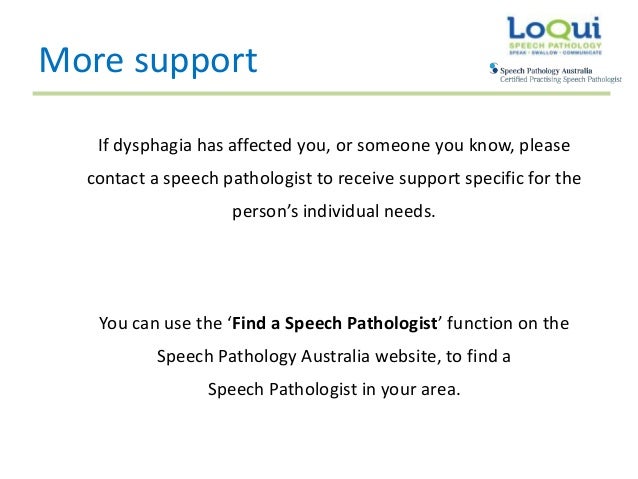 fact speech australia sheet pathology What is Dysphagia? Loqui Speech Pathology: fact speech australia sheet pathology What is Dysphagia? Loqui Speech Pathology: