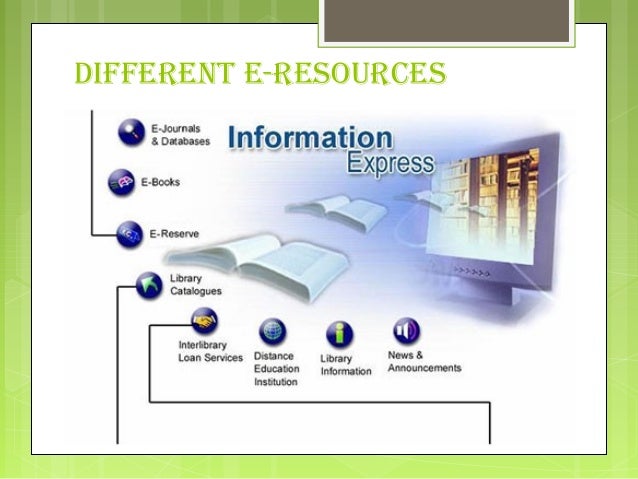 What is e resource