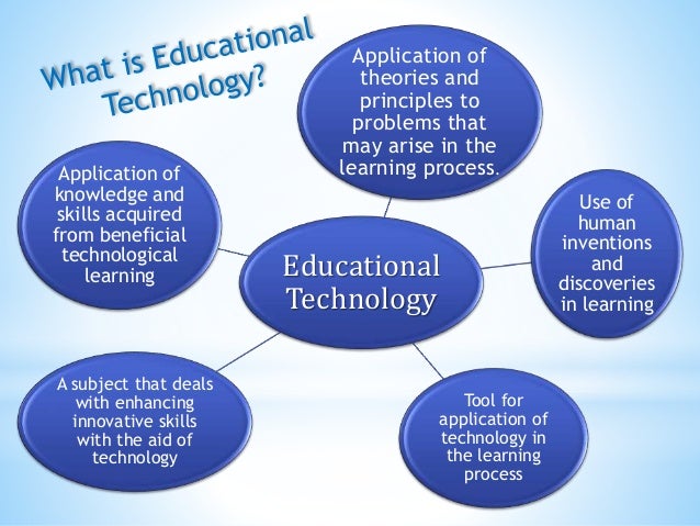 educational technology ki definition