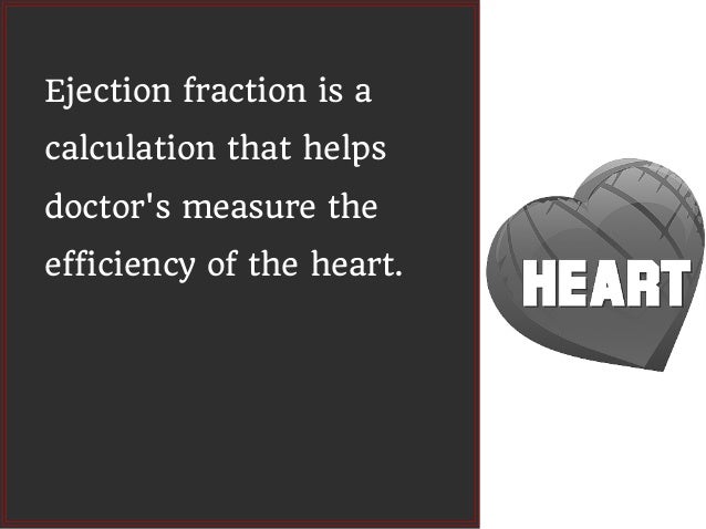 what-is-ejection-fraction