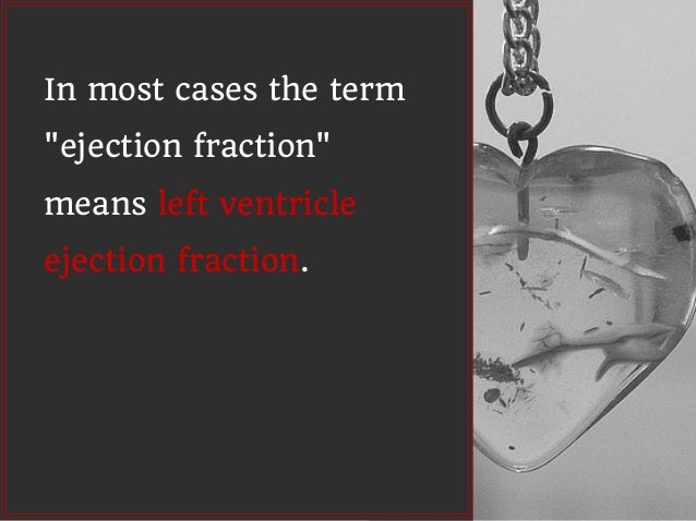 what-is-ejection-fraction