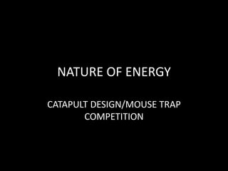 What is energy (catapult intro) (Complete)